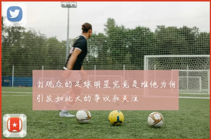 打观众的足球明星究竟是谁他为何引发如此大的争议和关注