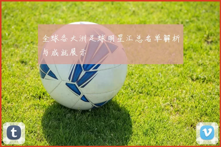 全球各大洲足球明星汇总名单解析与成就展示