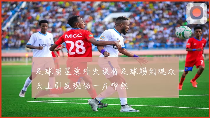 足球明星意外失误将足球踢到观众头上引发现场一片哗然
