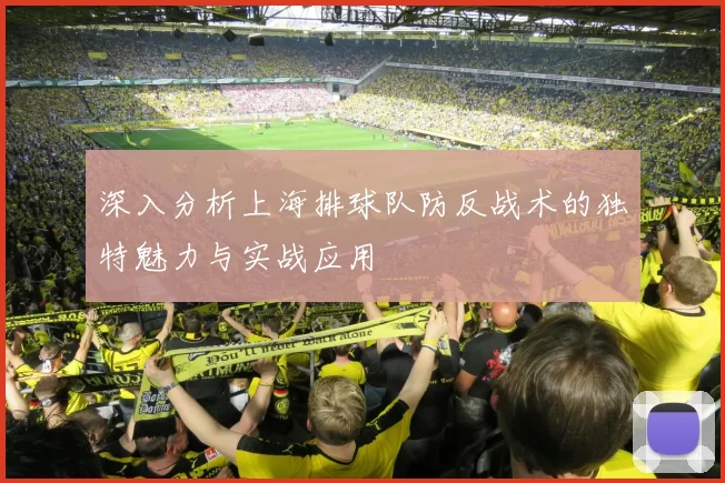深入分析上海排球队防反战术的独特魅力与实战应用